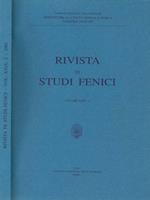 Rivista di studi Fenici Vol.XXIX n.2 2001