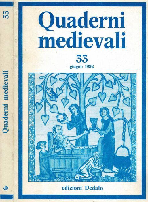 Quaderni Medievali - 1992 - copertina