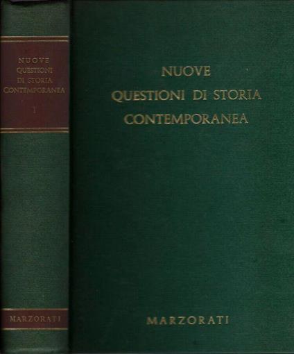 Nuove Questioni di Storia Contemporanea - copertina