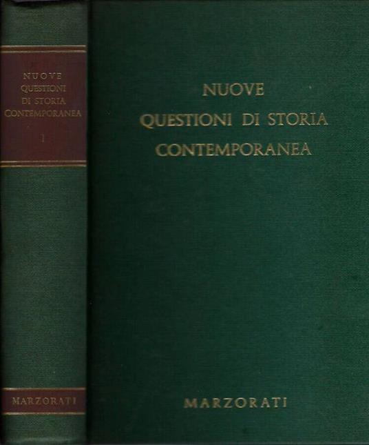 Nuove Questioni di Storia Contemporanea - copertina