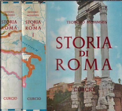 Storia di Roma - Theodor Mommsen - copertina