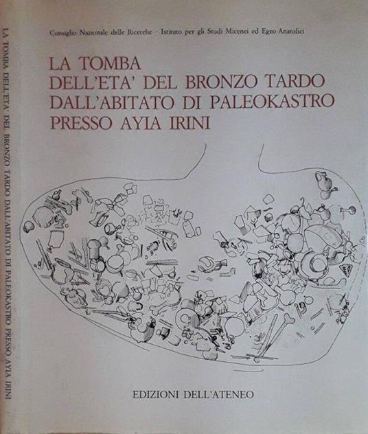 La tomba dell'Età del Bronzo Tardo dall'abitato di Paleokastro presso Ayia Irini - Lorenzo Quilici - copertina