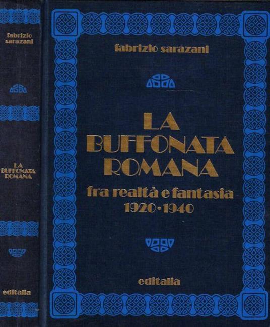 La Buffonata Romana - Fabrizio Sarazani - copertina