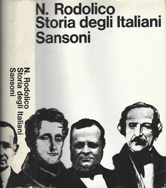 Storia Degli Italiani - Niccolò Rodolico - copertina