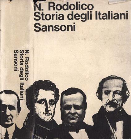 Storia degli italiani - Niccolò Rodolico - copertina