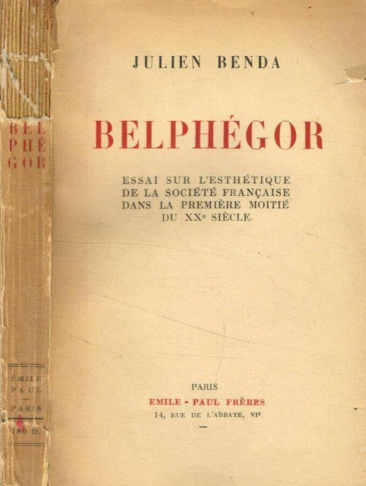 Belphegor - Julien Benda - copertina