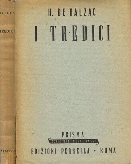 I tredici - copertina