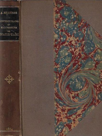 Contemporains et successeurs De Shakespeare - copertina