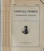 Giornale storico della letteratura italiana volume CLXXV 1998 Fasc. 569, 570, 571, 572