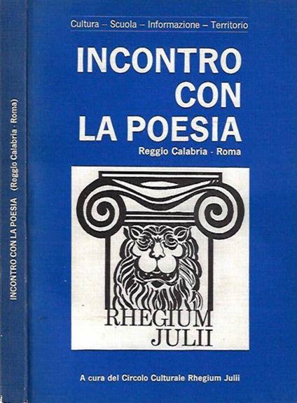 Incontro con la poesia - copertina
