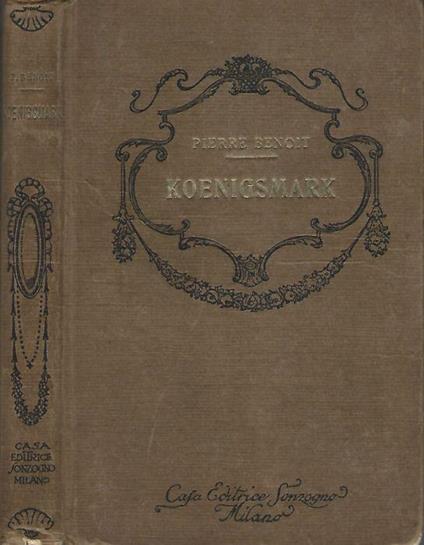 Koenigsmark - Pierre Benoit - copertina