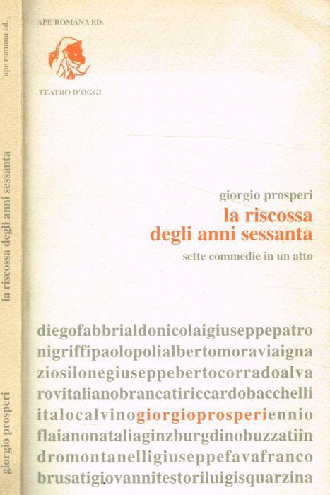 La riscossa degli anni Sessanta - Giorgio Prosperi - copertina