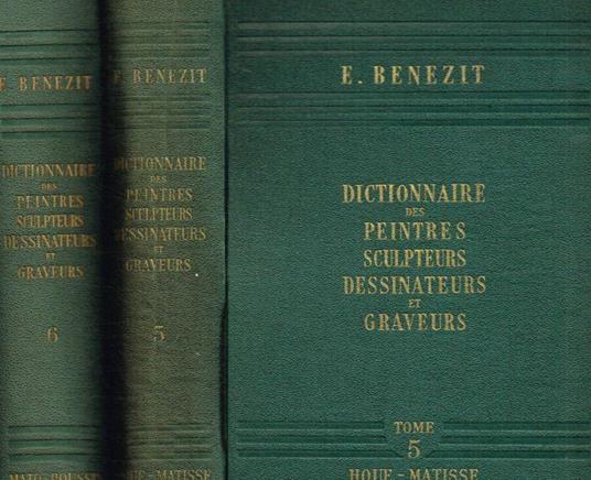 Dictionnaire critique et documentaire des peintres, sculpteurs, dessinateurs et graveurs. Tome V, VI - copertina