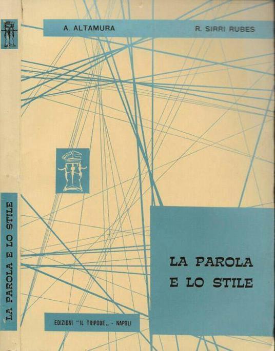 La parola e lo stile - copertina