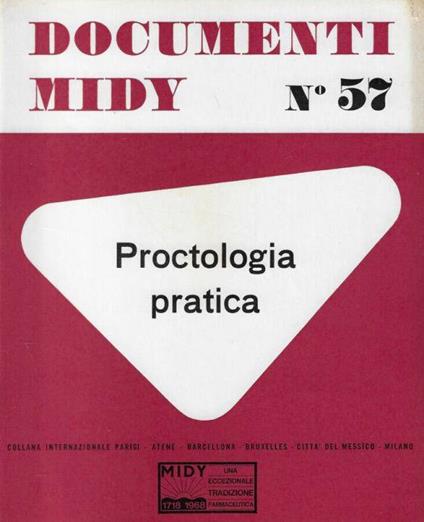 Proctologia pratica - copertina
