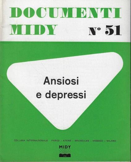 Ansiosi e depressi - copertina