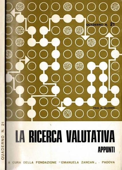 La ricerca valutativa. Appunti - copertina