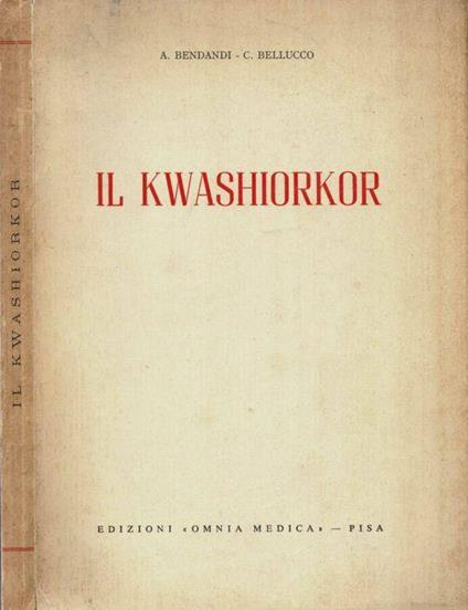 Il Kwashiorkor - copertina