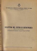 Bollettino del Centro di Reumatologia degli OO. RR di Roma