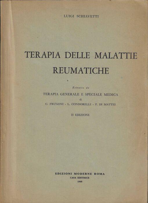 Terapia delle malattie reumatiche - copertina