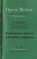 Rieducazione motoria dell'adulto emiplegico
