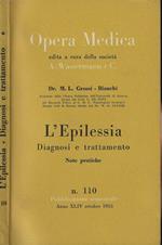 L' epilessia. Diagnosi e trattamento. Note pratiche