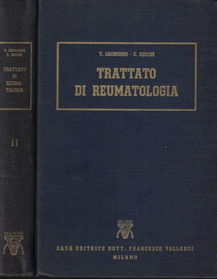 Trattato di reumatologia Vol. II - Tommaso Lucherini - copertina