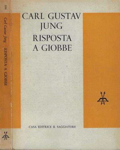 Risposta a Giobbe di: Carl Gustav  Jung - copertina