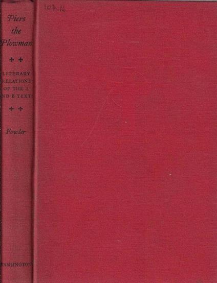 Piers the Plowman - David Fowler - copertina