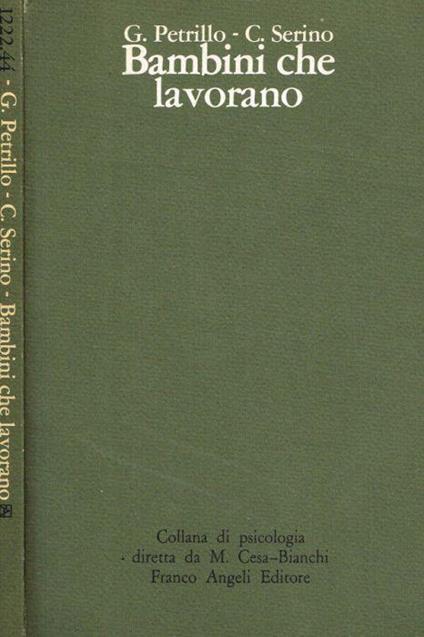 Bambini che lavorano - copertina