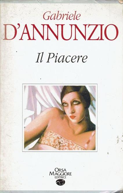 Il Piacere - Gabriele D'Annunzio - copertina