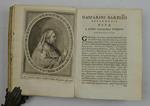 Gasparini Barzizii Bergomatis et Guiniforti filii Opera quorum pleraque ex mss. codicibus nunc primum in lucem eruta recensuit, ac edidit Joseph Alexander Furiettus Bergomas utriusque signaturæ referendarius, abbas SS. Simonis, & Judæ Bergomi, nec no