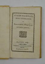 Analisi ragionata sulla generazione…