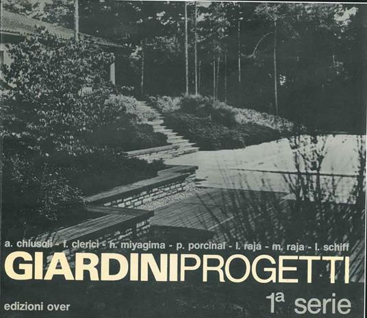 Giardini progetti. 1° serie - copertina