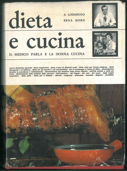 Dieta e cucina. Il medico parla e la donna cucina - copertina