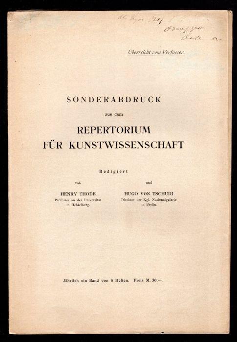 Die Handzeichnungen der Uffizien in ihren Beziehungen zu Gemalden, Skulpturen und Gebauden in Florenz - Emil Jacobsen - copertina