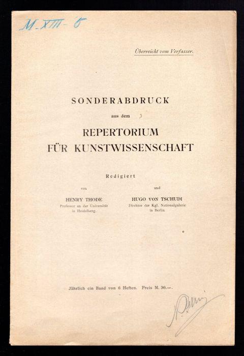 Die Handzeichnungen der Uffizien in ihren Beziehungen zu Gemalden, Skulpturen und Gebauden in FLorenz - Emil Jacobsen - copertina