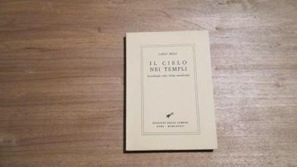 Il cielo nei templi - Carlo Belli - copertina