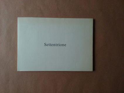 Settentrione - copertina