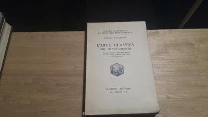 L' arte classica del Rinascimento - copertina