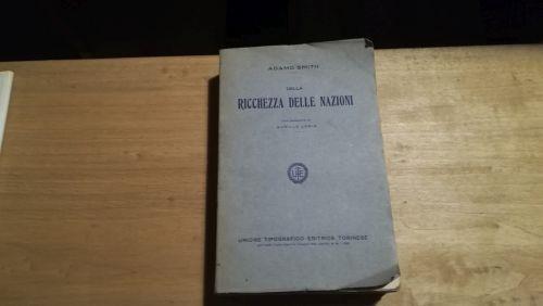 Della ricchezza delle nazioni - Adam Smith - copertina