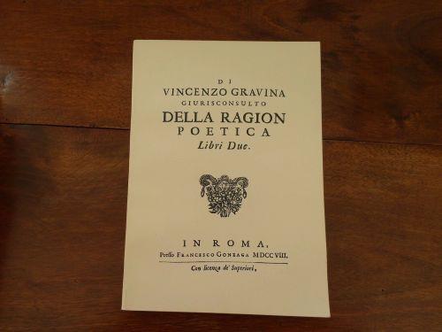 Della ragion poetica. Libri due - copertina