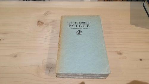 Psyche - Erwin Rohde - copertina
