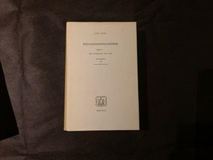 Religionsphilosophie. Band I - Friedrich Hegel - copertina