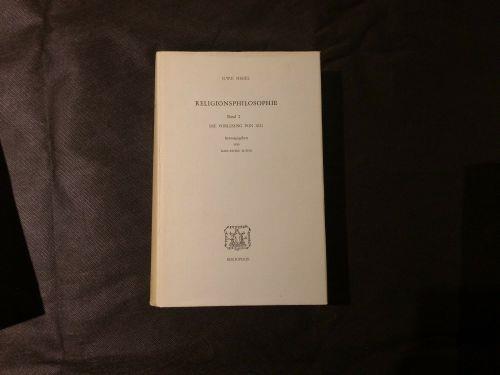 Religionsphilosophie. Band I - Friedrich Hegel - copertina