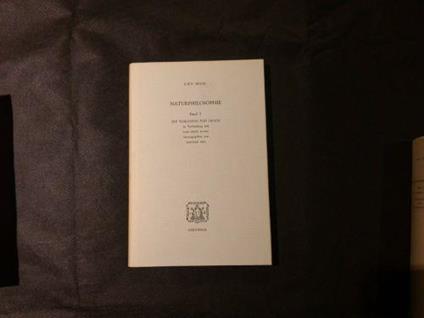 Naturphilosophie. Band I - Friedrich Hegel - copertina