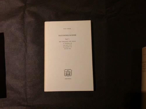 Naturphilosophie. Band I - Friedrich Hegel - copertina