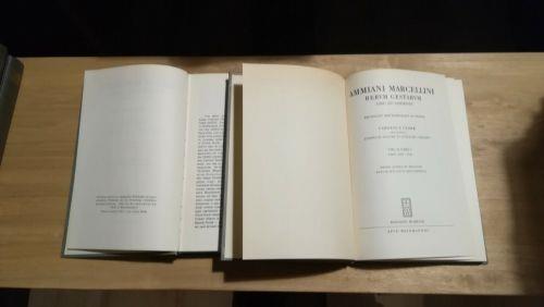 Ammiani Marcellini. Reru gestarum 2 vol Libri XIV-XXXI - Clark - copertina