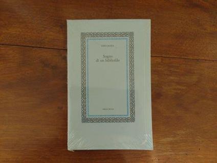 Sogno di un Bibliofilo - Gino Doria - copertina