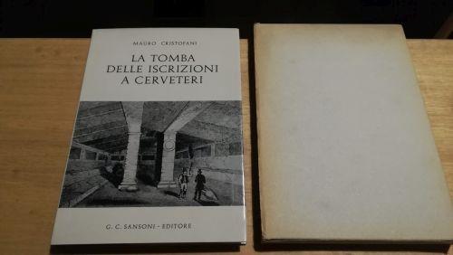 La tomba delle iscrizioni a Cerveteri - Mauro Cristofani - copertina